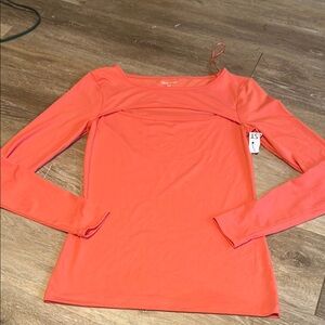 Women's Coral Long Sleeve Top 💥
